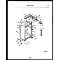 White-Westinghouse RT216TLW0 cabinet parts diagram