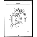 White-Westinghouse RT216TLW0 cabinet parts diagram