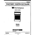White-Westinghouse KF520GDH7 cover diagram