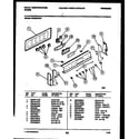 White-Westinghouse KF520GDH7 backguard diagram