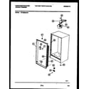 White-Westinghouse WFU09M2AW0 cabinet parts diagram