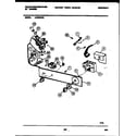 White-Westinghouse LC400RXW3 console and control parts diagram
