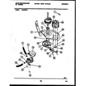 White-Westinghouse LC400RXW3 motor and idler arm clutch diagram