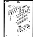 White-Westinghouse GF730RXW2 backguard diagram