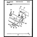 White-Westinghouse LA450AXW2 console and control parts diagram