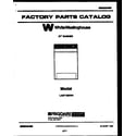 White-Westinghouse LA271MXW4 null diagram