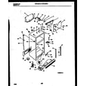 White-Westinghouse WRT22NHAW0 cabinet parts diagram