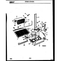 White-Westinghouse WRT22NHAW0 system and automatic defrost parts diagram