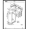 White-Westinghouse RT219PCD1 cabinet parts diagram