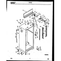 White-Westinghouse RT219PCD1 cabinet parts diagram