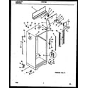 White-Westinghouse PRT217MCH3 cabinet parts diagram