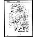 White-Westinghouse WRT18FGAW1 ice maker and installation parts diagram