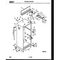 White-Westinghouse WRT21BGAZ0 cabinet parts diagram