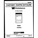 White-Westinghouse WDE436RBD0 null diagram