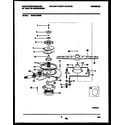 White-Westinghouse WDB212RBM0 motor pump parts diagram