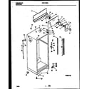 White-Westinghouse WRT17NRAD0 cabinet parts diagram