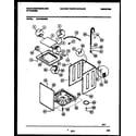 White-Westinghouse WWX233RBS0 cabinet parts diagram