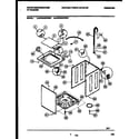 White-Westinghouse WWX443YBW0 cabinet parts diagram