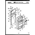 Kelvinator TGK160AN6F door parts diagram