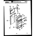 Kelvinator TPK180EN0T door parts diagram