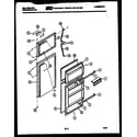 Kelvinator TPK160EN1T door parts diagram