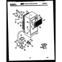 Kelvinator TPK160EN1T system and automatic defrost parts diagram