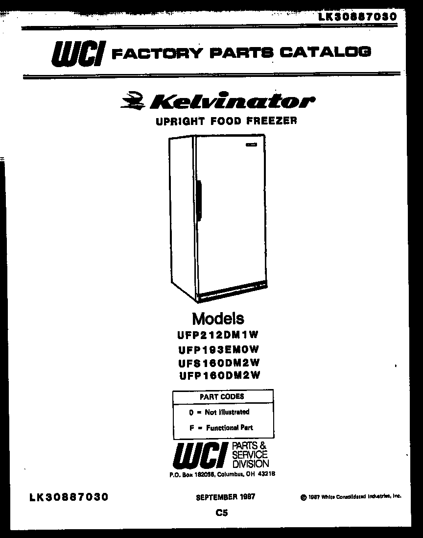 Kelvinator UFP193EM0W null diagram