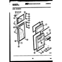 Kelvinator TGK180EN0W door parts diagram