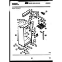 Kelvinator TGK180EN0W cabinet parts diagram