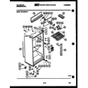 Kelvinator TMK180EN1W cabinet parts diagram
