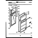 Kelvinator TPK140EN2T door parts diagram