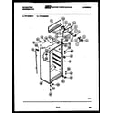 Kelvinator TPK180EN1F cabinet parts diagram