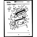 Kelvinator HFS208SM4W chest freezer parts diagram