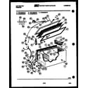 Kelvinator HFP158DM1W chest freezer parts diagram