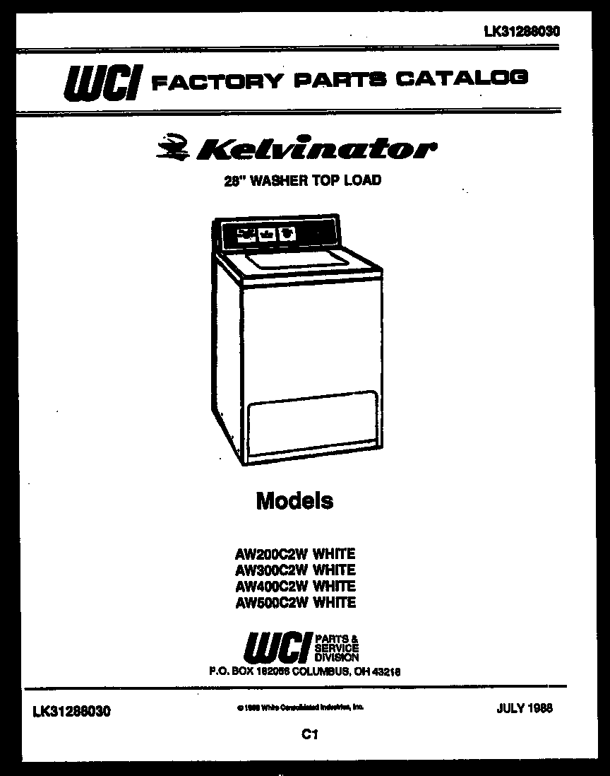 Kelvinator AW400C2W null diagram