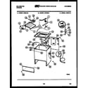 Kelvinator AW700C2W cabinet parts diagram