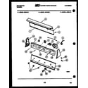 Kelvinator AW700C2W console and control parts diagram