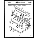 Kelvinator DEA500F1D console and control parts diagram