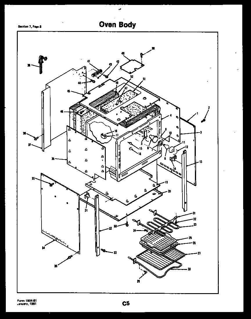 Kelvinator TSK140PN0W system and automatic defrost parts diagram