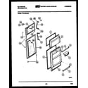 Kelvinator TPK180PN2W door parts diagram