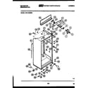 Kelvinator TAK170GN0F cabinet parts diagram