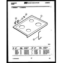 Kelvinator RER302CF1 cooktop parts diagram