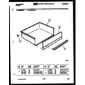 Kelvinator RER302CF1 drawer parts diagram