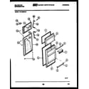 Kelvinator TPK160BN7T door parts diagram