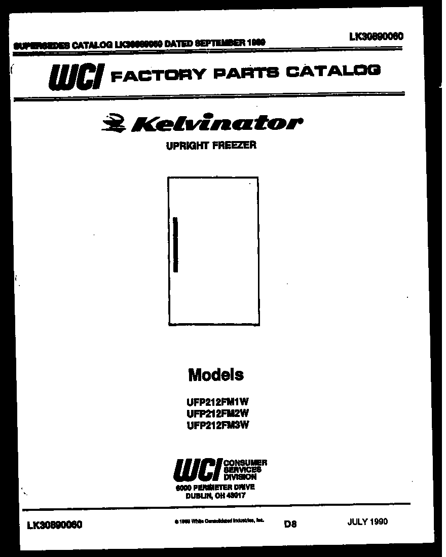 Kelvinator UFP212FM1W null diagram