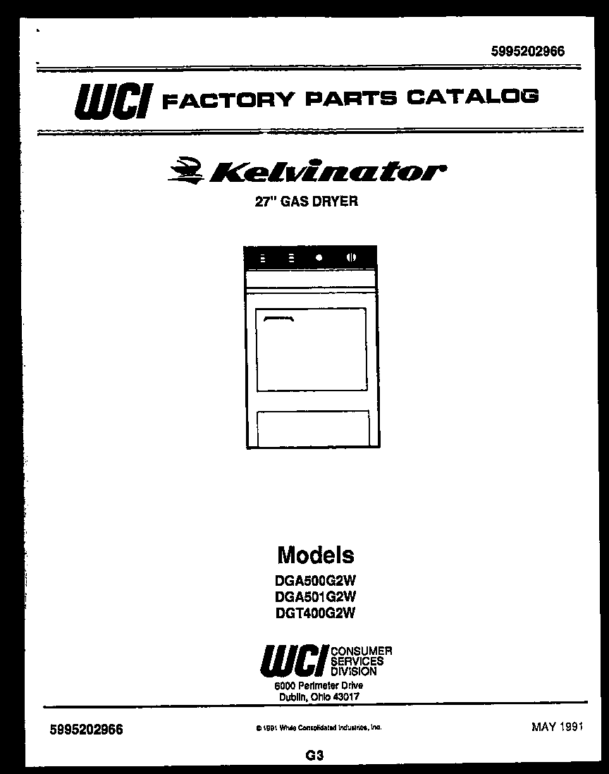 Kelvinator DGT400G2D null diagram