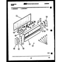 Kelvinator REP375GW3 backguard parts diagram