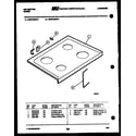 Kelvinator REP375GW3 cooktop parts diagram