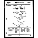 Kelvinator REP375GW3 broiler parts diagram