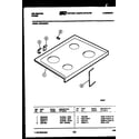 Kelvinator REP305GD1 cooktop parts diagram